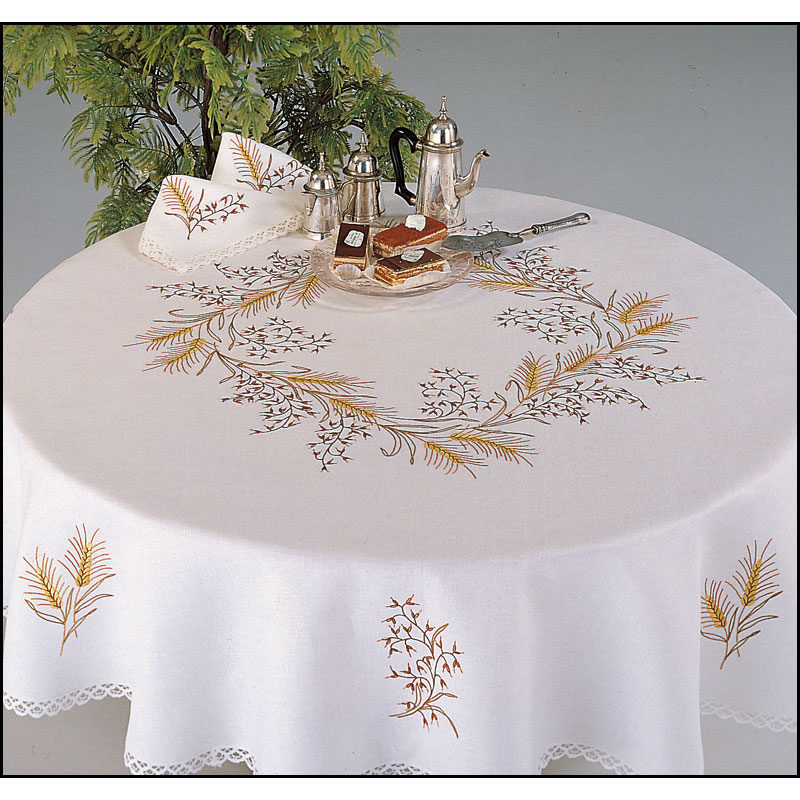 Nappe de table Brodée